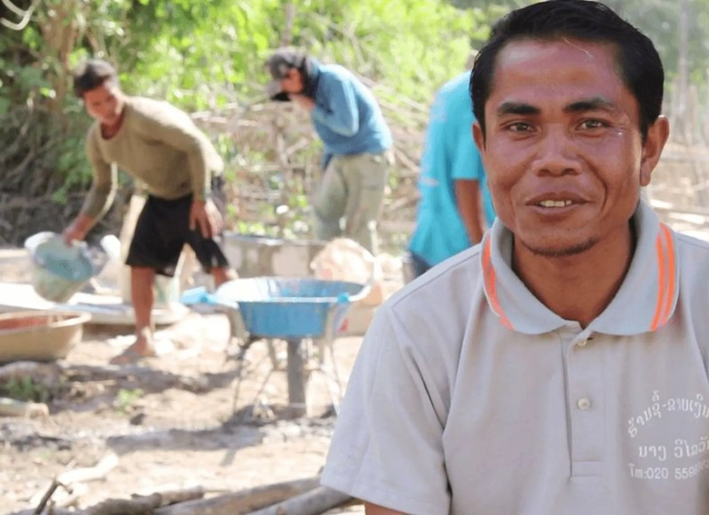 Village sanitation promoter shares appreciation for one-stop-sanitation service