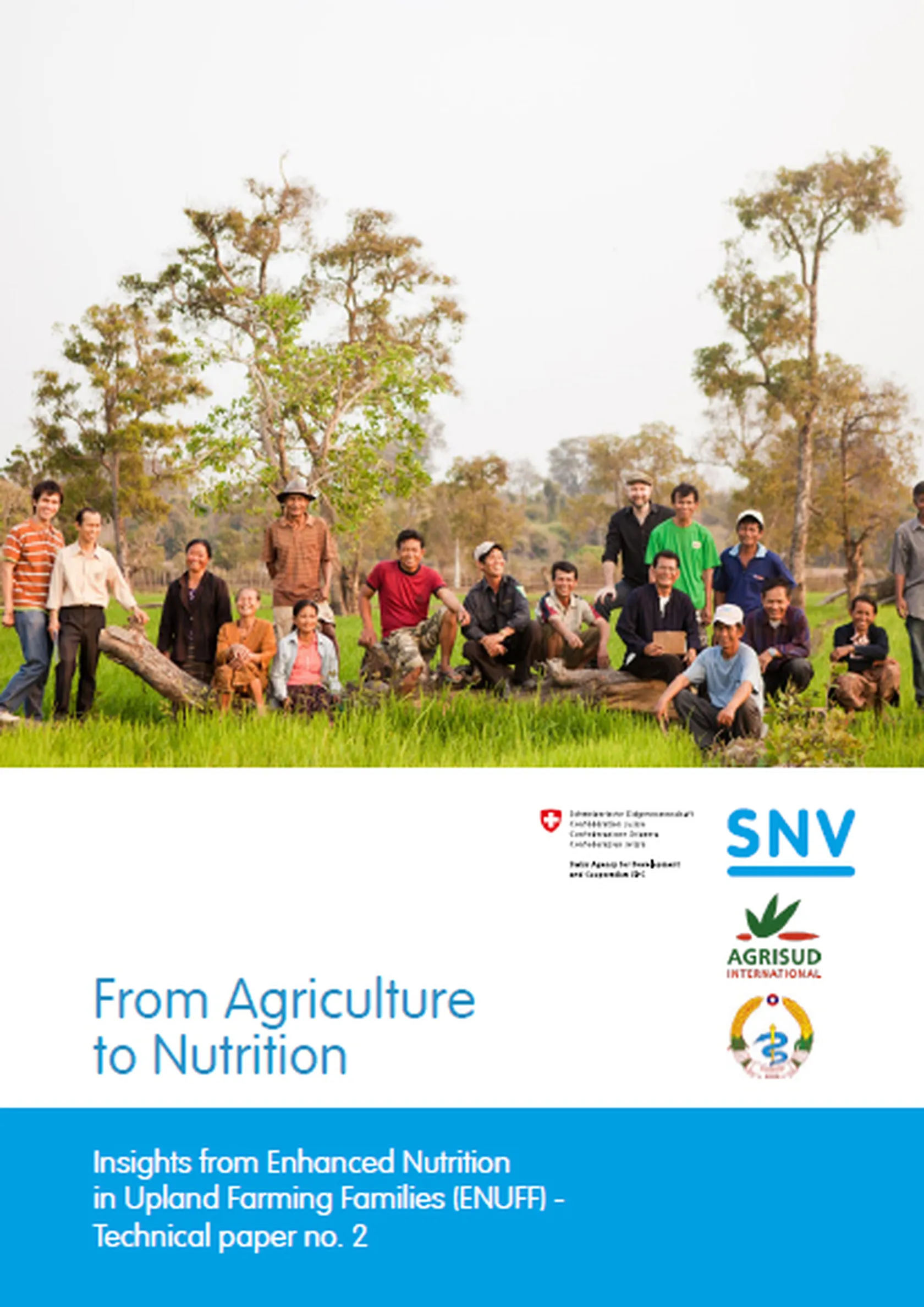 From Agriculture to Nutrition - ENUFF Technical paper no. 2