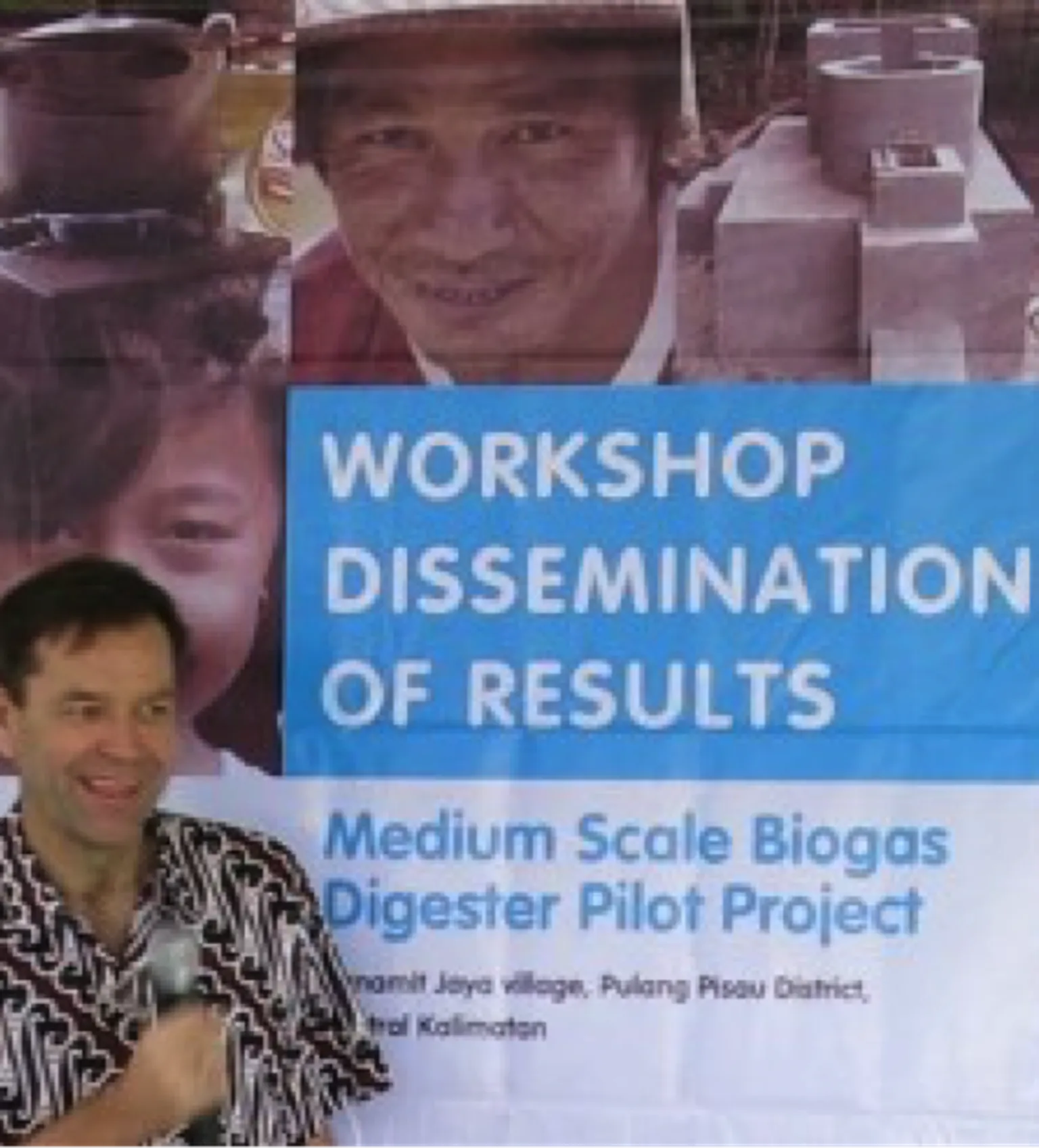 SNV Showcases Medium Scale Biogas Program in Central Kalimantan