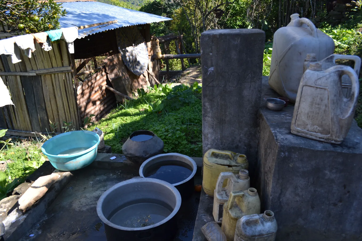 water collection in peri-urban areas