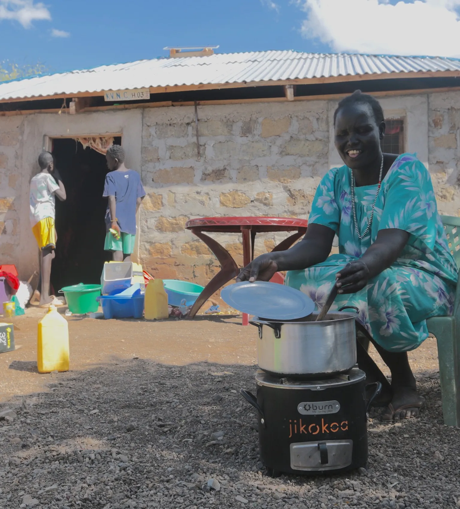 Woman cooking 