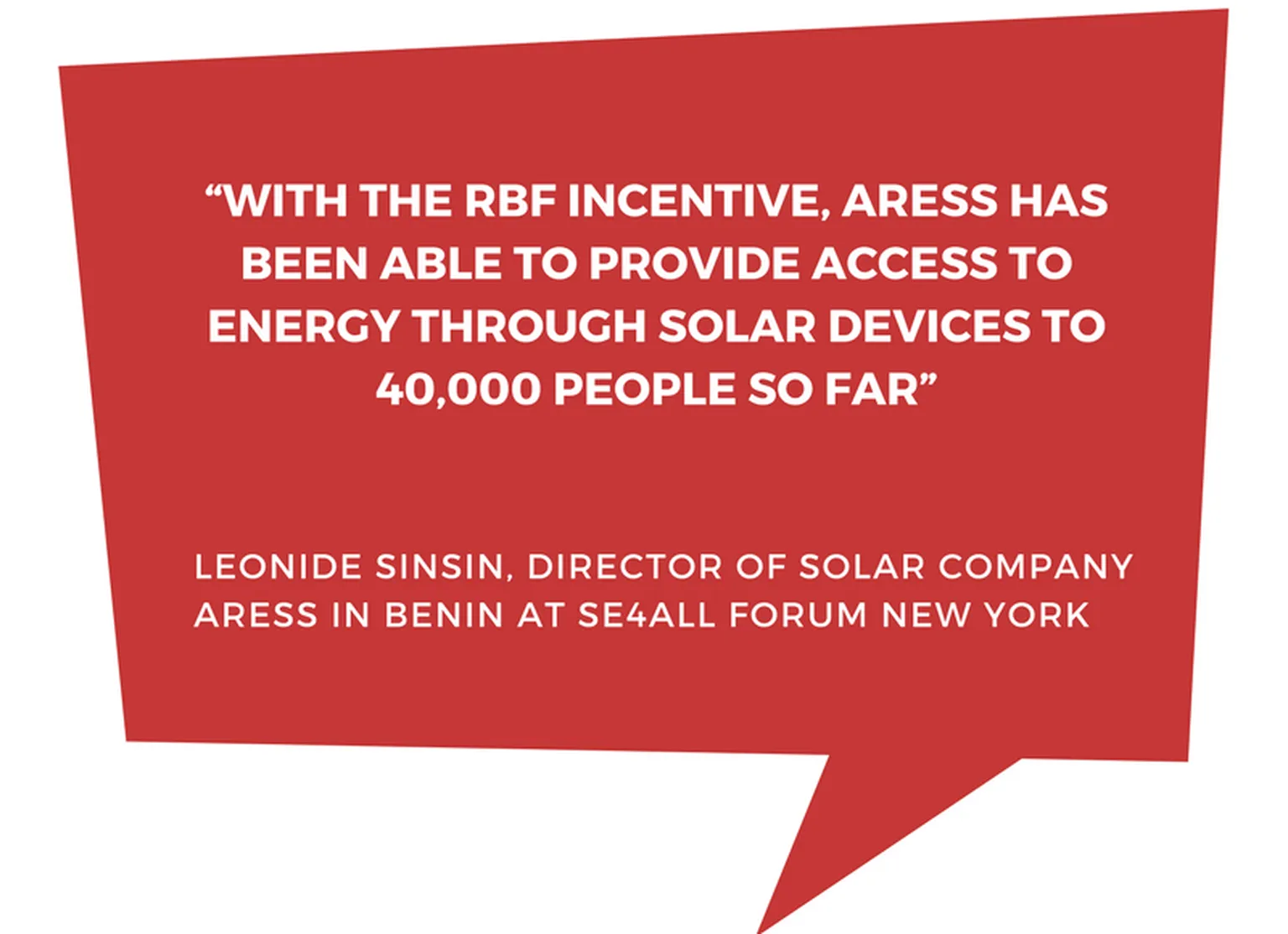 Scaling up renewable energy markets