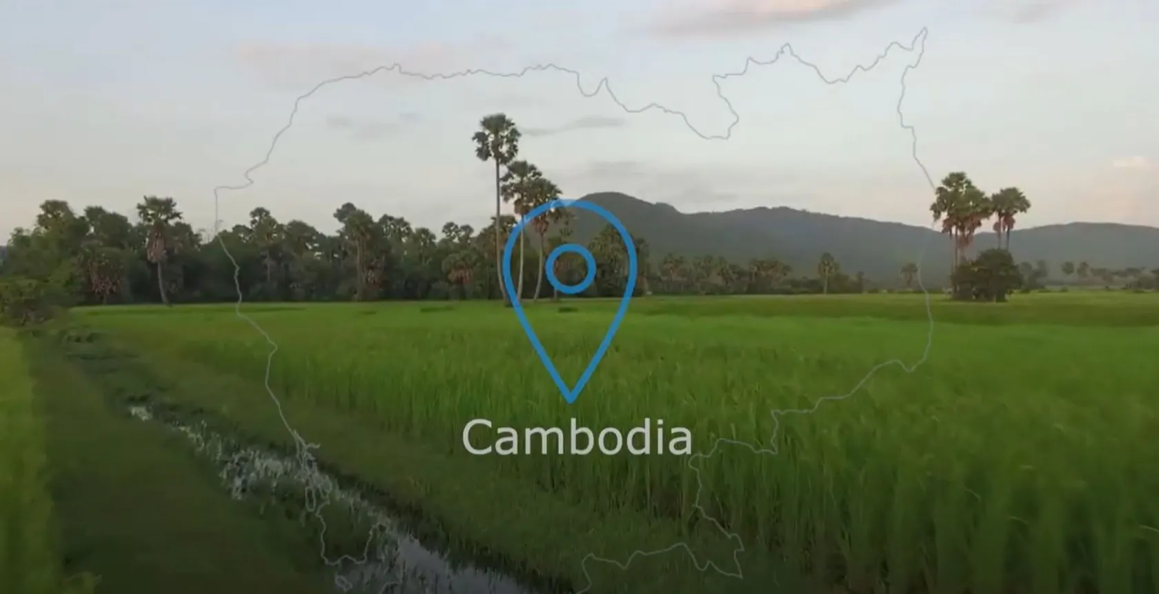 Map of cambodia